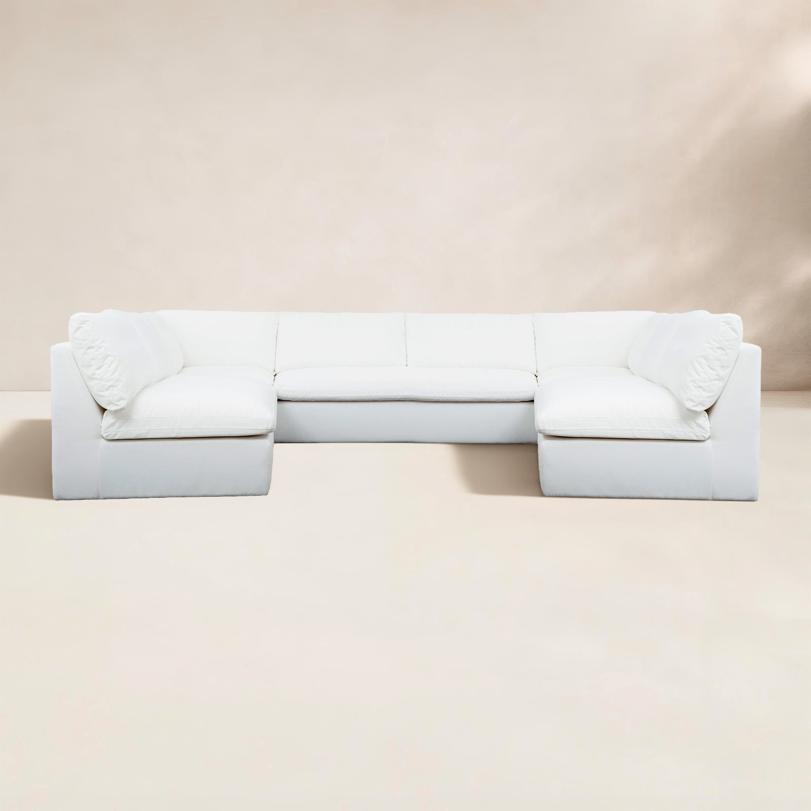Wilkie 154" Patio Sectional, White