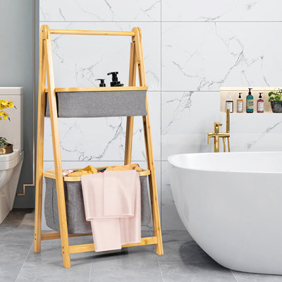 Bamboo Laundry Sorter