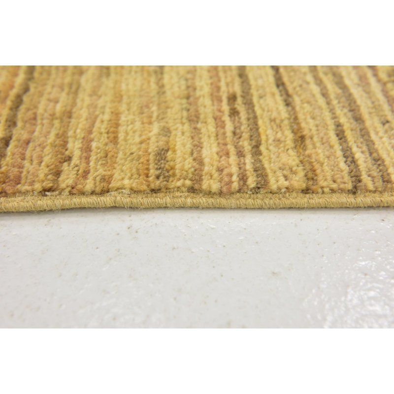 Didcot One-of-a-Kind 5' X 6'6" New Age Wool Area Rug in Beige