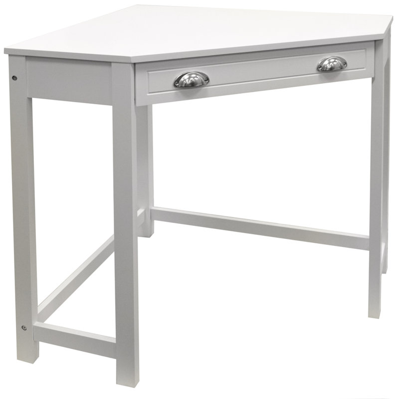 Bunker Hill Corner Writing Desk, White
