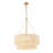 23.6" 6-Light Modern Rope Drum Chandelier-1987355956-2034501752