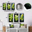 Ensemble de 3 décorations murales en métal Lemon Luminosité - fruits-103229194