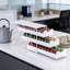 Tiroir porte-dosette, organisateur de capsules de café en métal à 3 niveaux avec tiroirs coulissants, peut contenir 60 capsules, conception peu encombrante pour le comptoir