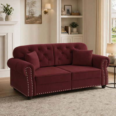63'' Velvet Loveseat