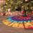 Abstract Polyester Blend Tree Skirt