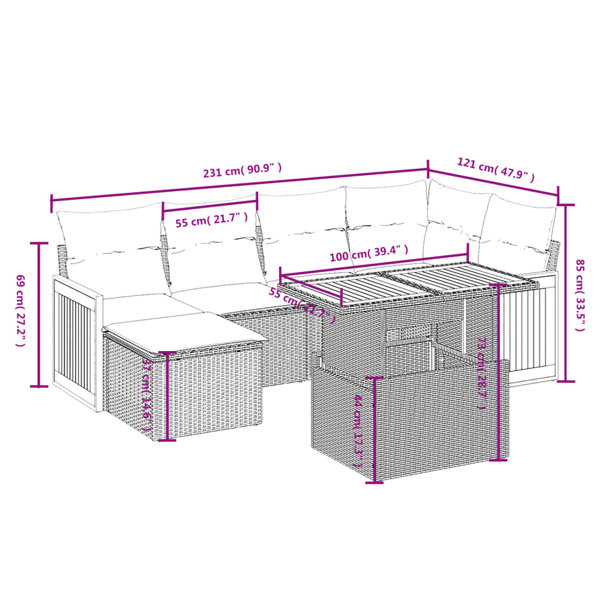 Dimensions du produit