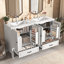 Ensemble de meuble-lavabo avec lavabo double-228184332-228184334