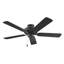 Ventilateur de plafond d'extérieur standard à 5 pales 52 po avec chaîne de traction METRO WET-58550230-58550231
