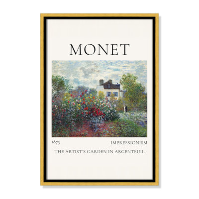 Rocchetto "Artists Garden in Argenteuil" Print