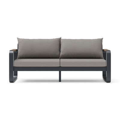 Andes Patio Sofa - Olefin Charcoal