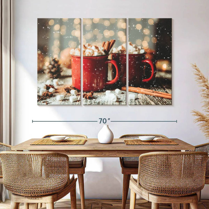 Yarlin Holiday Coffee, 42" H x 65" W