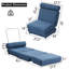 Canapé-lit simple pliable avec fauteuil-973495474