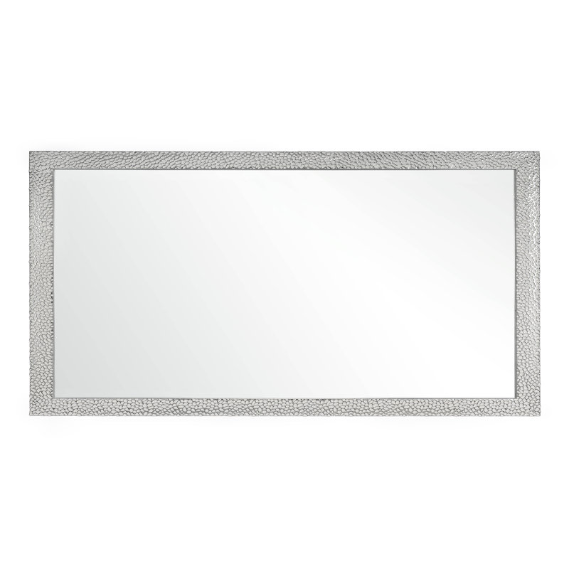 Ingolf Metal Flat Wall Mirror, 138cm H x 68cm W 
