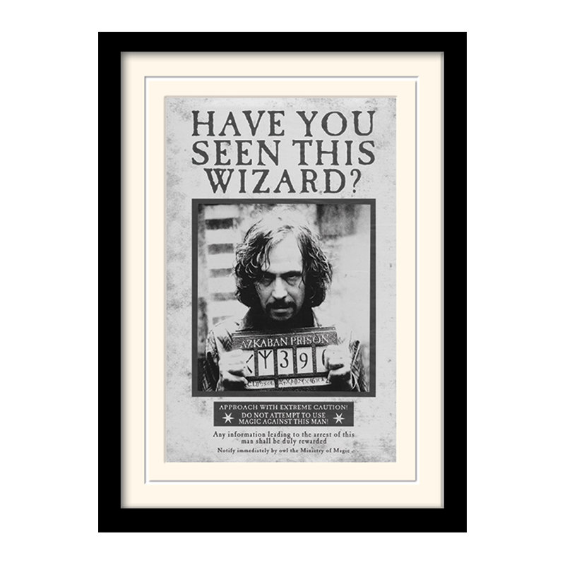 Print, 40cm H x 30cm W, Black frame, Yellow
