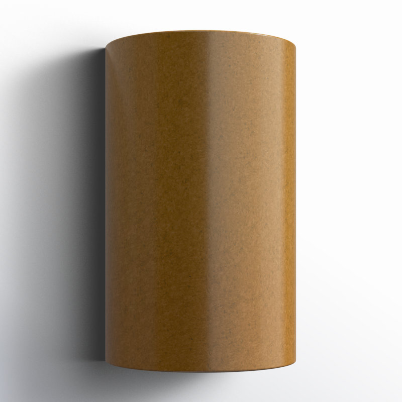 Nomad Ceramic Wall Light, Antique Gold