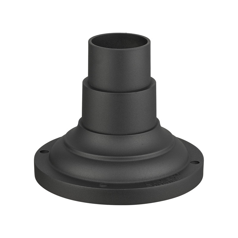 Lantern Post, Textured Black