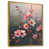 Toile avec cadre flottant or