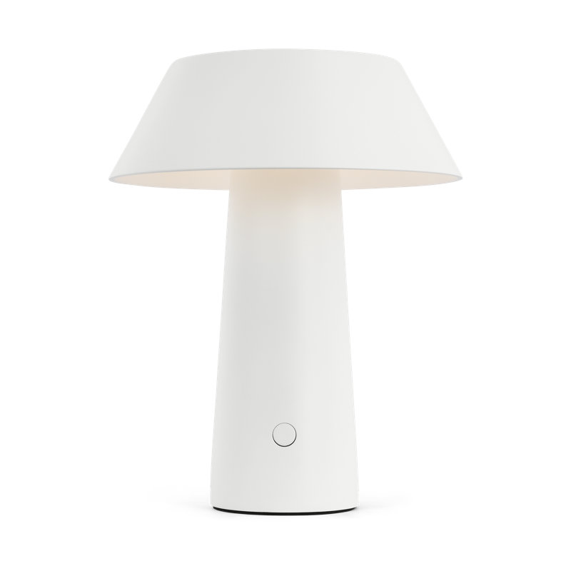Sesa Short Accent Rechargeable Table Lamp, White
