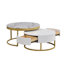 Table basse gigogne moderne avec tiroirs Modern