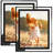 Elegant Black Adjustable Picture Frames - Modern Design For 8X10 Photos, Perfect For Any Occasion