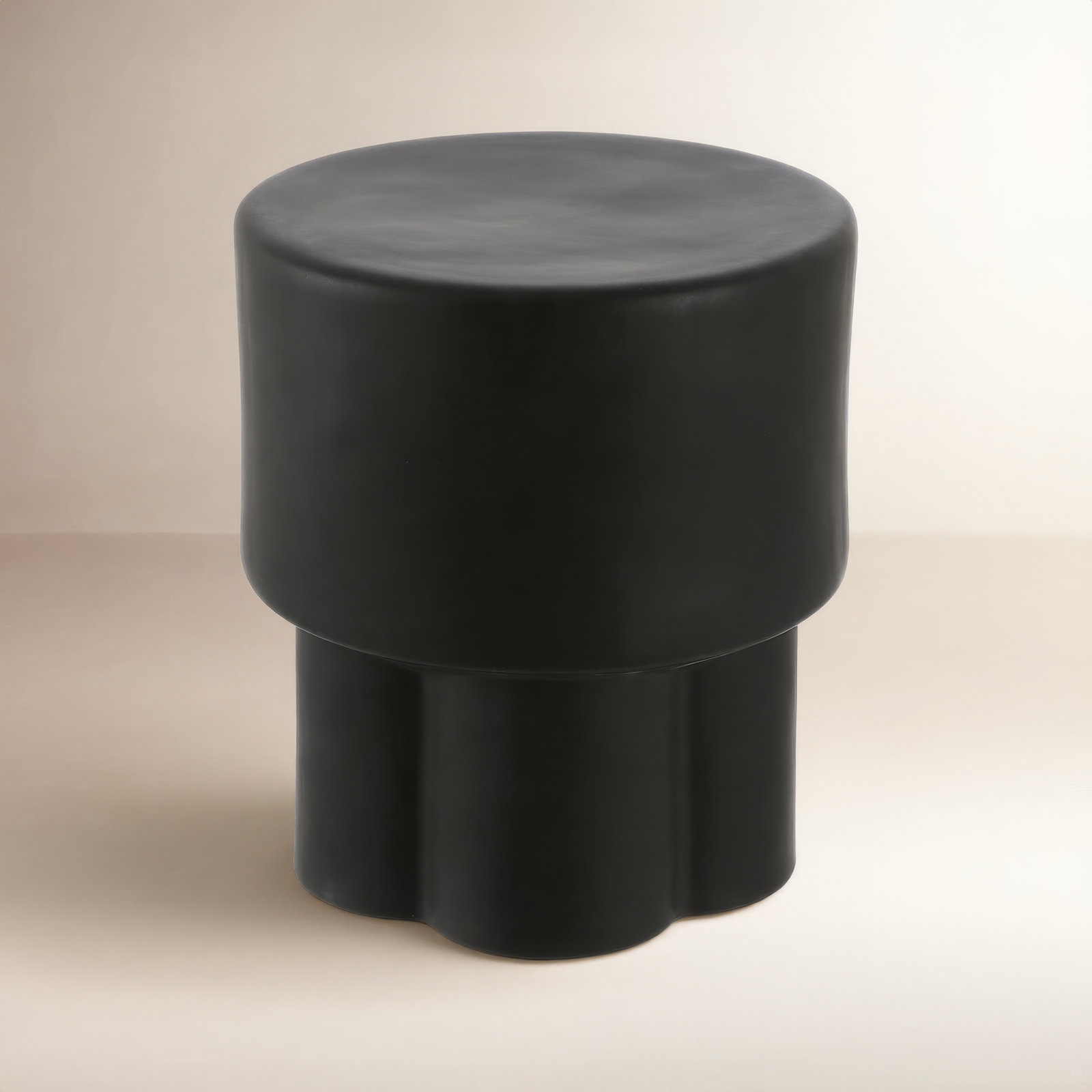 Portside End Table, Matte Black