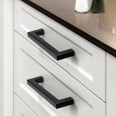 Stainless Steel Square Kitchen 5" Center to Center Bar Pull Multipack