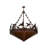 Alejah 6 - Light Steel Geometric Chandelier