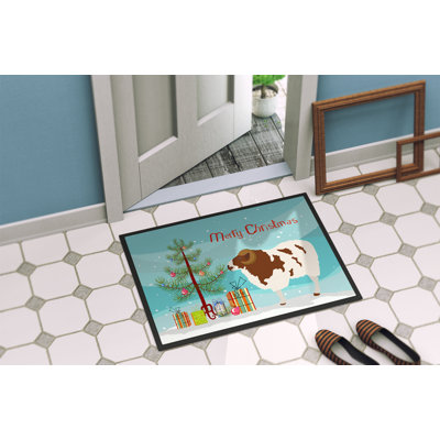 Makenna Non-Slip Christmas Outdoor Doormat