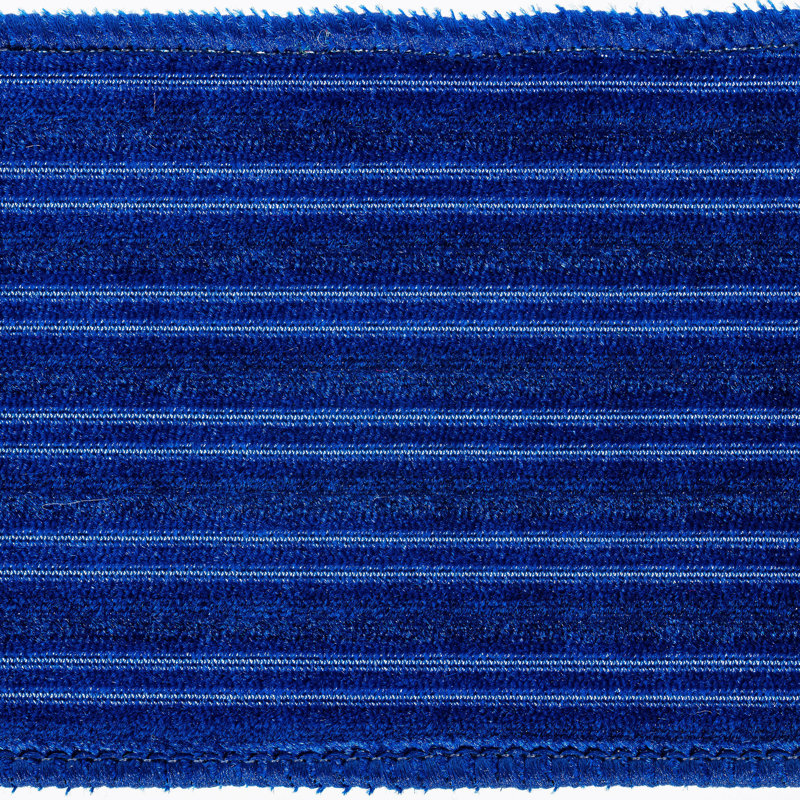 Vickerman 10yd Velvet Lined Satin Back Ribbon., Royal Blue, 0.2" H x 360" W x 2.5" D
