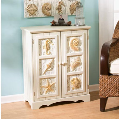 Solid Wood Accent Cabinet