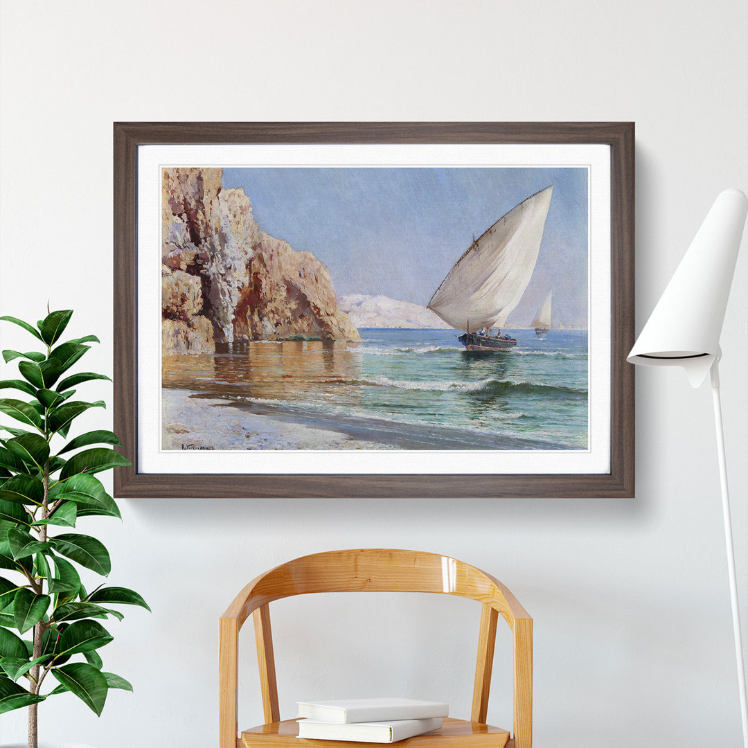 Cercedillia by Joaquin Sorolla Y Bastida - Picture Frame Painting