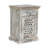 WOODEN NIGHTSTAND WITH 1 DRAWER 1 DOOR
