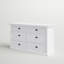 Commode double 6 tiroirs Anchita
