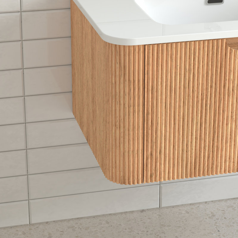 Wall-Mounted Floating Bathroom Vanity, 30"