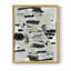 «Tiles & Texture Abstract Angles IV», reproduction encadrée - bois massif-100623303-100623304