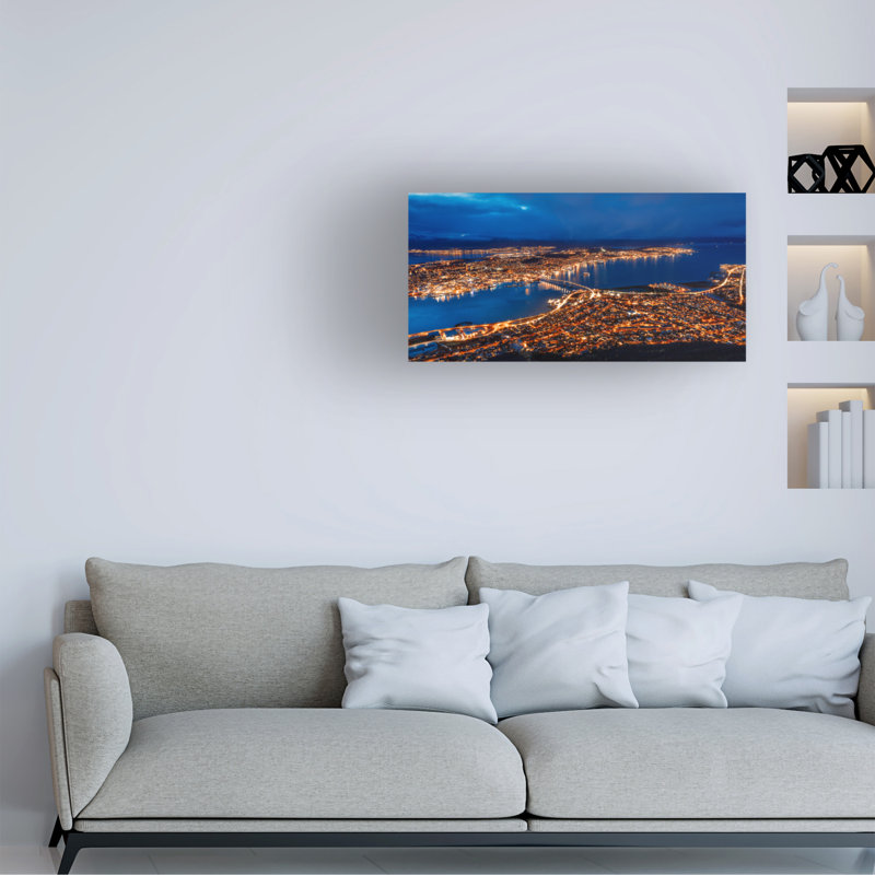 Art sur toile Adrian Popan, H 10 po x l 19 po