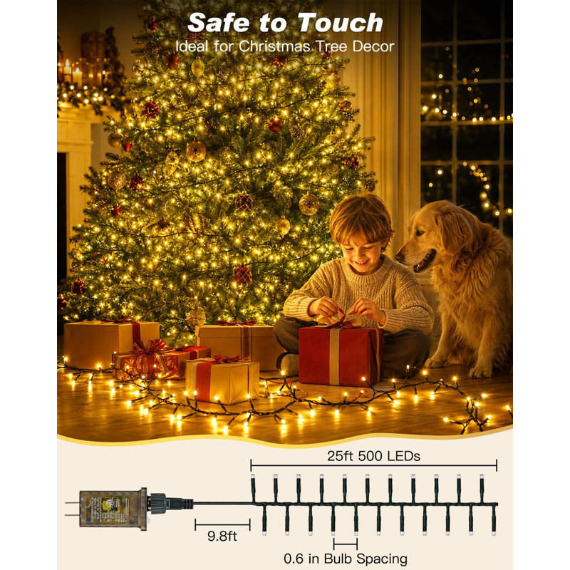 1 - Bulb 420 String Light, Ward White