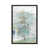 Toile encadrée de bois rustique foncé