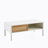 Rattan Coffee Table, Sliding Door For Storage, Metal Legs For Living Room-1778997517-1778997519