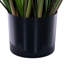 Herbe de lin 48 po vert / bourgogne artificiel-1330677020