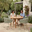 Luna Woven Rattan Outdoor Arm Chair-952078030