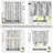 Tree Branch Linen Lined Valance Double Layer Thermal Insulated Room Darkening Blackout Valances 3 Inch Rod Pocket Short Window Valance For Living Room Bathroom 52 Inch By 18 Inch Gray-118974693-118974694