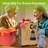 Erikas Solar Cat Garden Statue with Solar Lantern，Great Gifts for Grandma Mom Cat Lovers