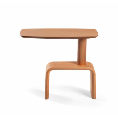 Cross Solid Wood End Table