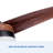 42" Farmhouse Rustic  Led Ceiling Fan With Brown Wood Grain Abs Blades And Remote Control