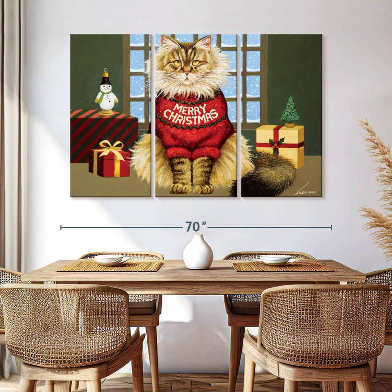 Squeeky's Christmas, 42" H x 65" W