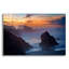 Art mural en verre Highland Dunes «Coquille Point Twilight» par Rick Berk-1749587904