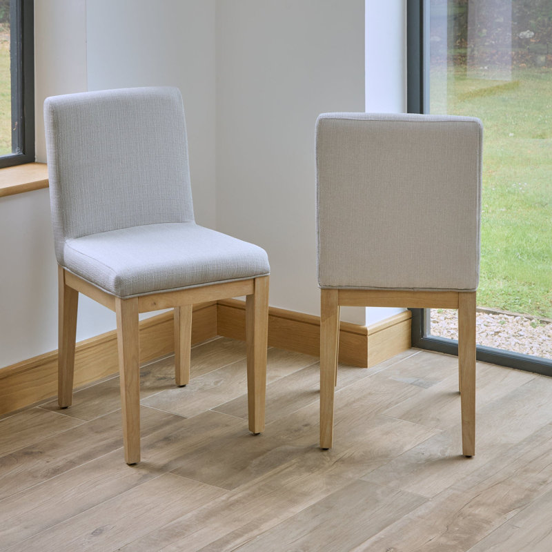 45cm H Solid Wood Accent, Whitewash, Fawn