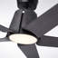 Ventilateur de plafond standard à 5 pales de 28,19 po Akhavi avec chaîne de traction et ensemble d'éclairage inclus-713637876