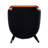Azelene 18.89'' H Faux Leather Upholstered Side Chair-115210763